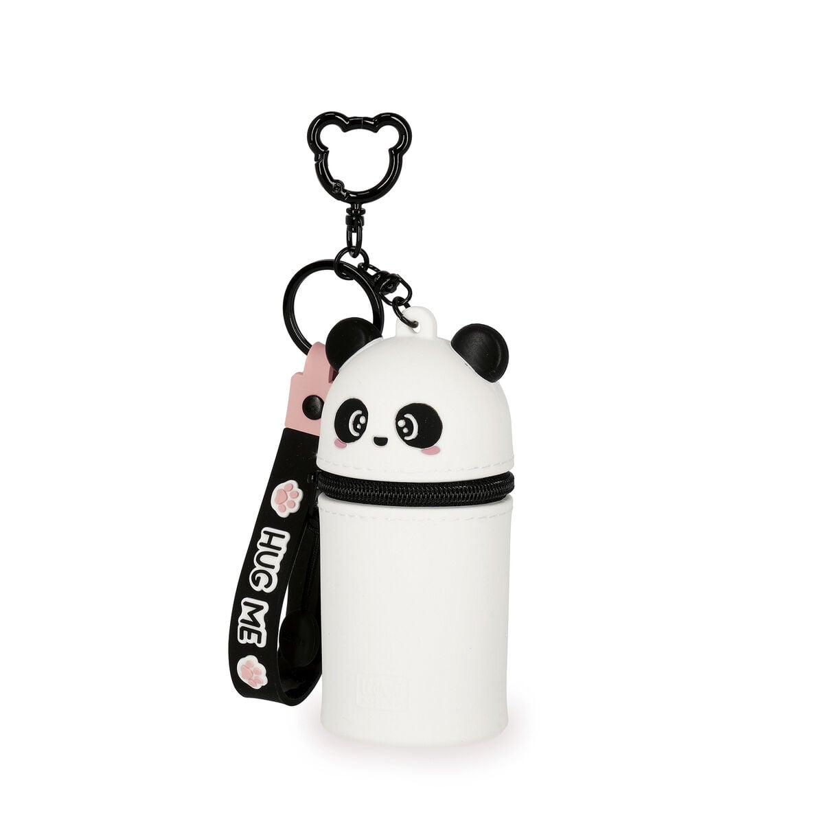 Legami - Panda Coin Purse with Keychain - Mini Kawaii