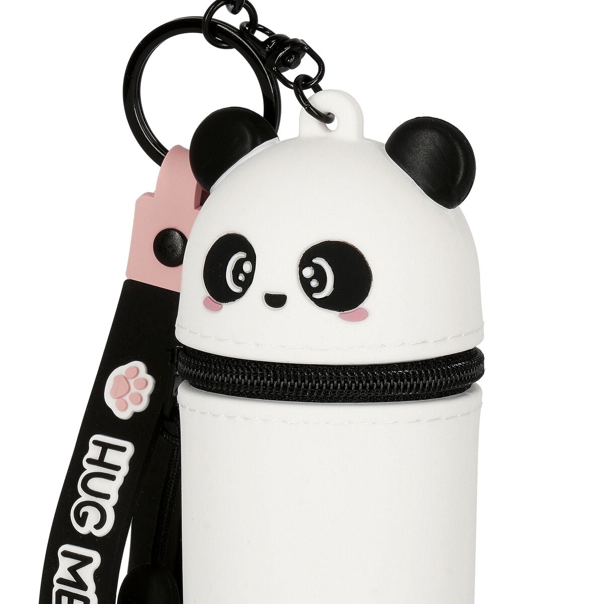 Legami - Panda Coin Purse with Keychain - Mini Kawaii