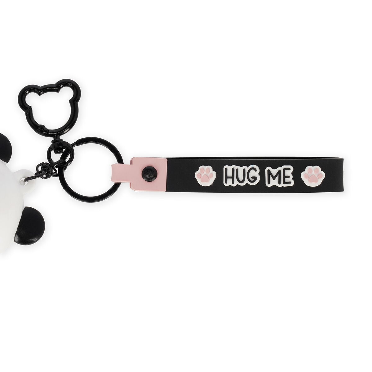 Legami - Panda Coin Purse with Keychain - Mini Kawaii