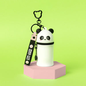 Legami - Panda Coin Purse with Keychain - Mini Kawaii