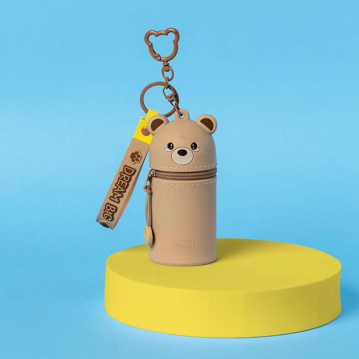 Legami - Ayıcık Bozuk Para Cüzdanı Anahtarlıklı - Mini Kawaii