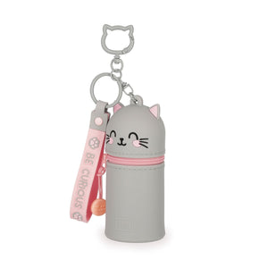Legami - Kitty Coin Purse with Keychain - Mini Kawaii