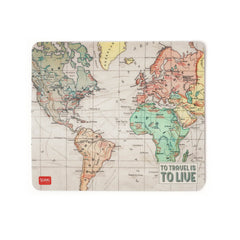 Legami - Travel Map Mousepad