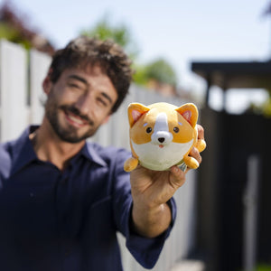 Legami - Corgi Plush Toy - Mini Super Soft!