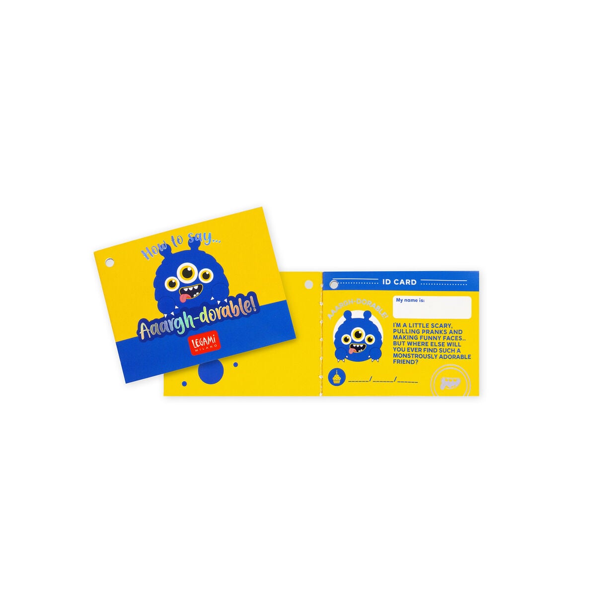 Legami - Plush Toy - Super Soft! - Monster - Mini