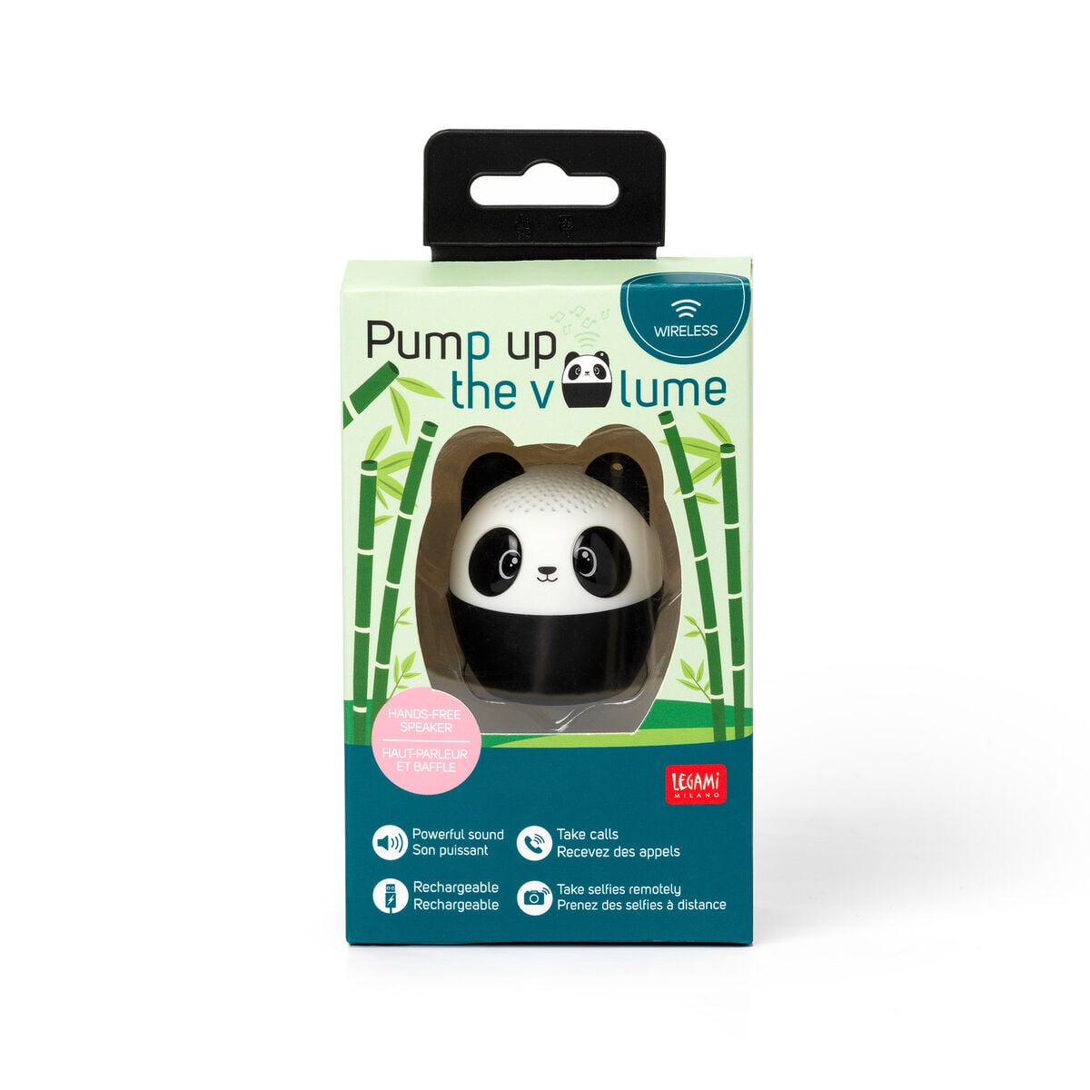 Legami - Panda Mini Kablosuz Hands-Free Speaker - Pump Up Volume