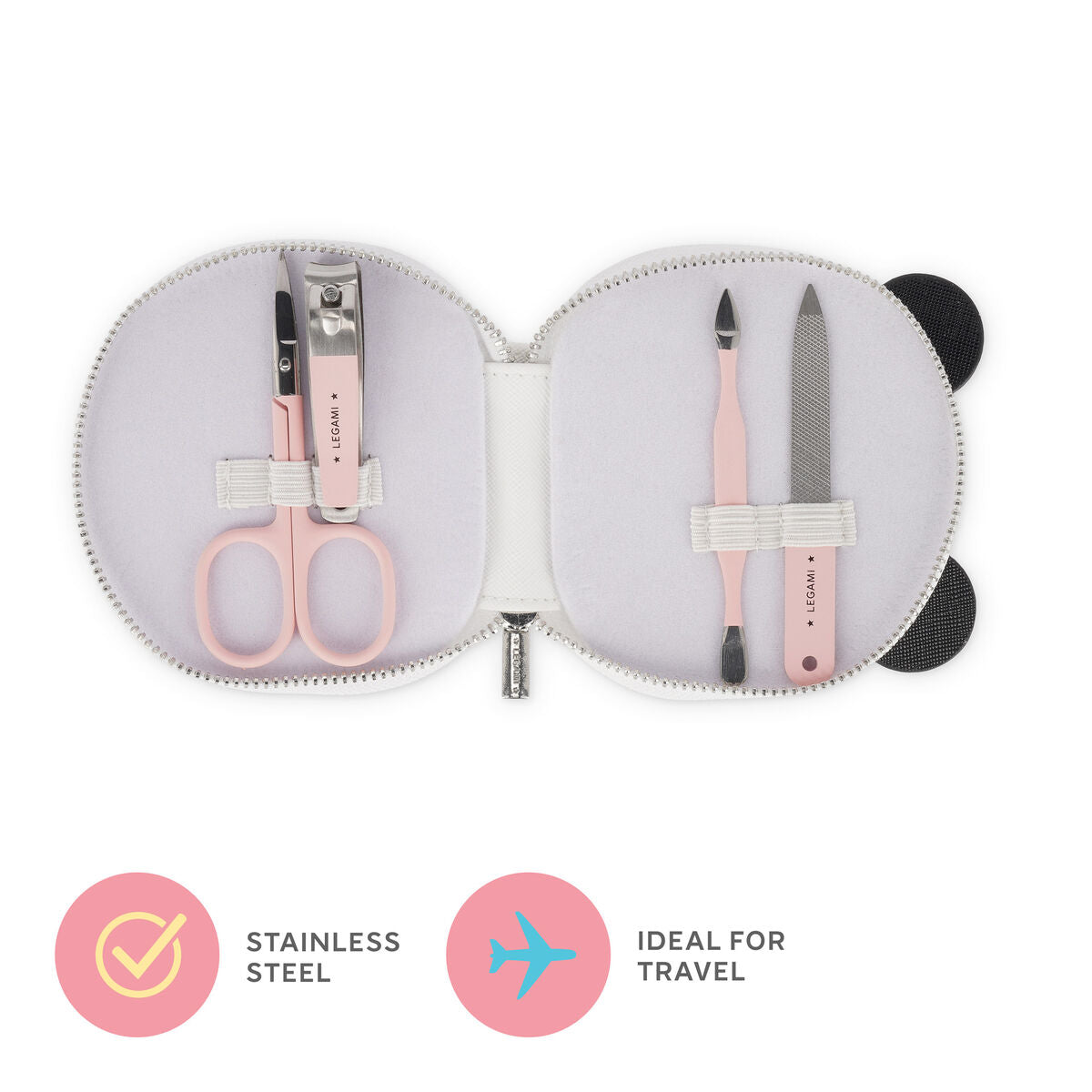 Legami - Panda Manicure Kit - But First, Nails!