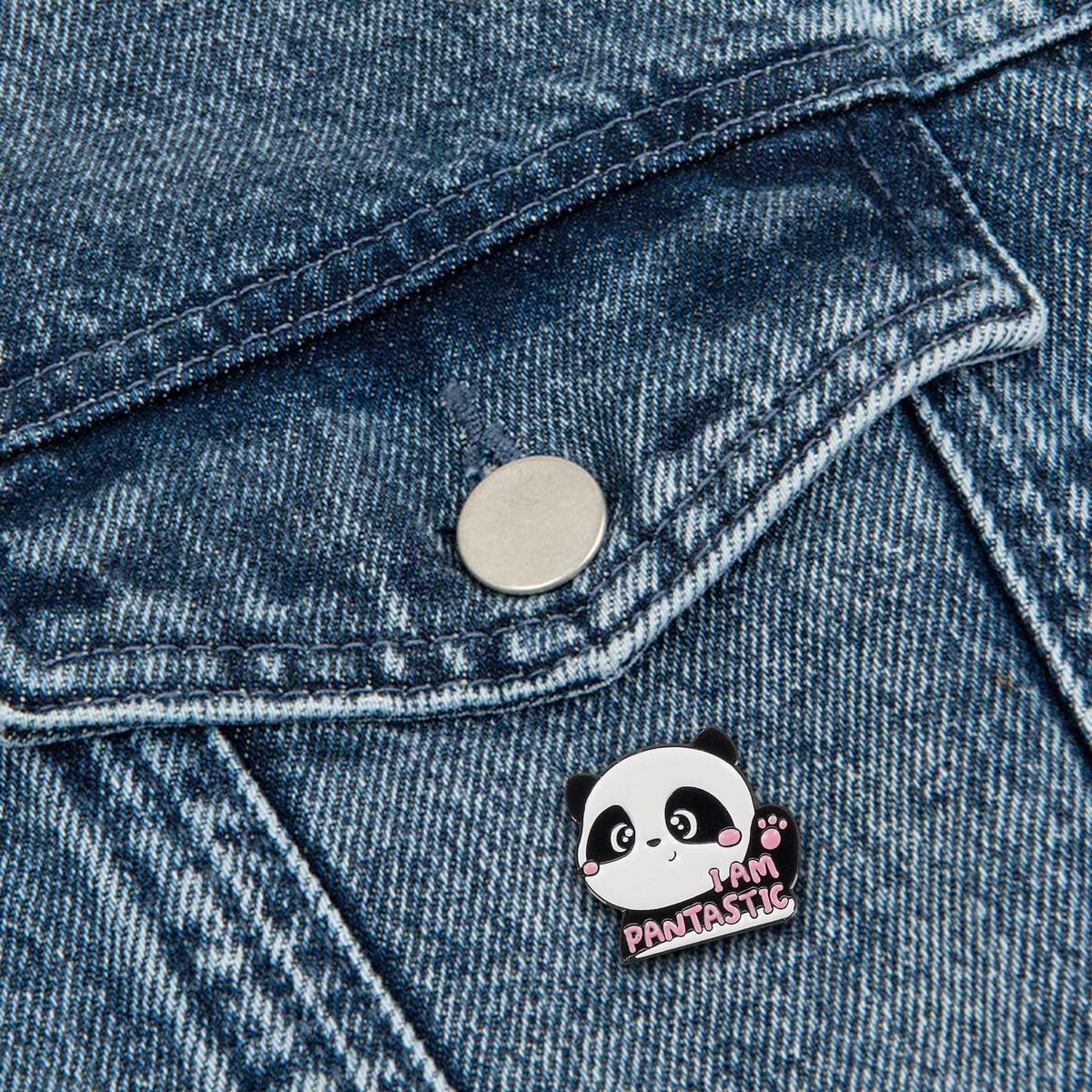 Legami - Panda Enamel Metal Pin - Pin Your Style!
