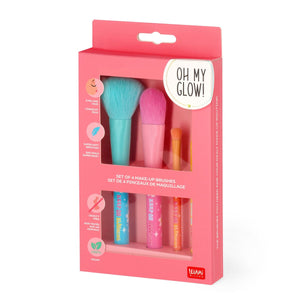 Legami - 4'lü Seti Daisy Makeup Brushes - Oh My Glow!