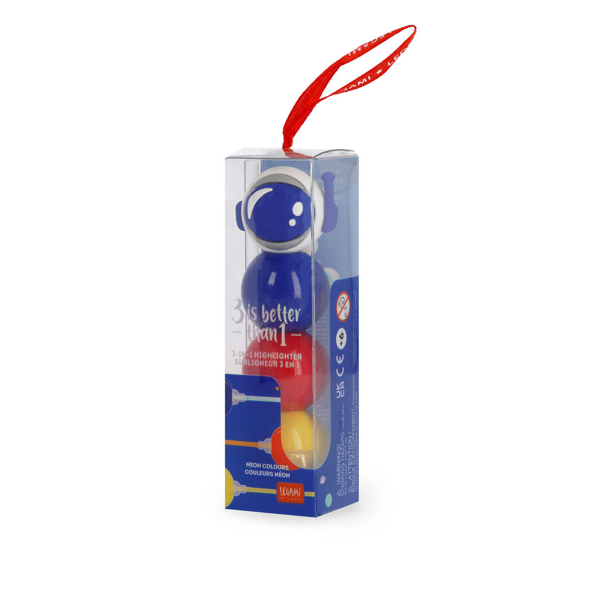 Legami - Space 3-in-1 Highlighter - 3 is Better Than 1