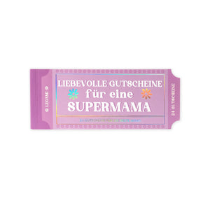 Legami - Kitap 24 Vouchers Mum - German - Gift Vouchers