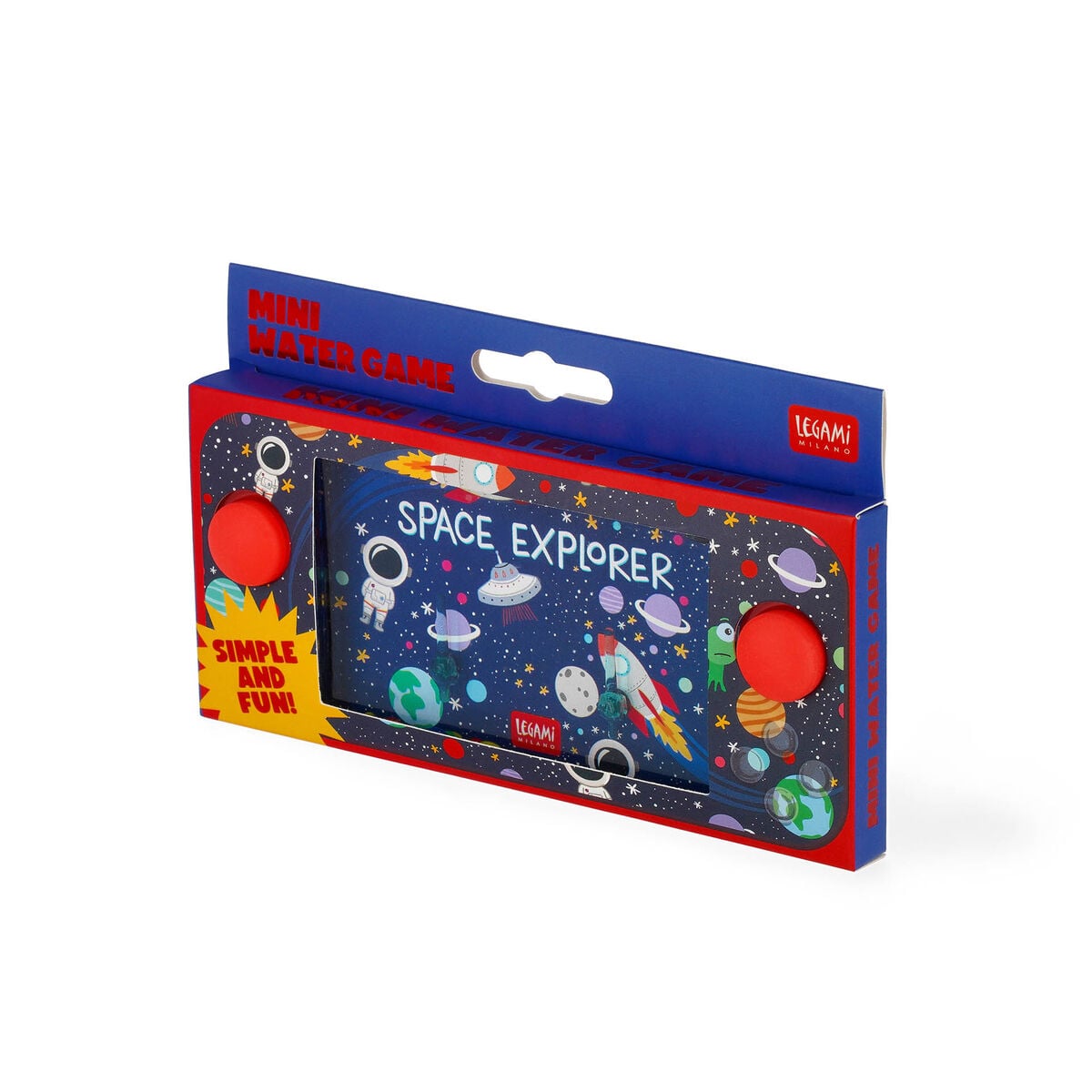 Legami - Pocket-Sized Mini Water Game - Uzay - Mini Water Game