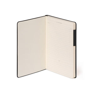 Legami - Lined Defter ile Monochrome Yumuşak Kılıf - Black - My Defter
