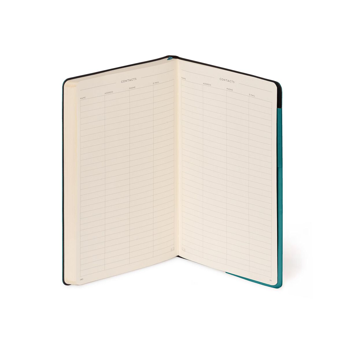 Legami - Defter ile Blank Pages ve Monochrome Yumuşak Kılıf - Malachite Green - My Defter