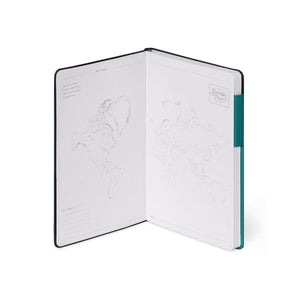Legami - Dotted Defter ile Monochrome Yumuşak Kılıf - Malachite Green - My Defter