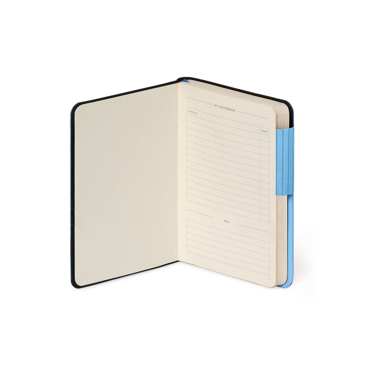 Legami - Lined Defter ile Monochrome Yumuşak Kılıf - Retro Blue - My Defter