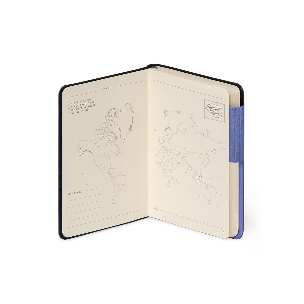 Legami - Lined Notebook with Monochrome Soft Cover - Future Dusk - My Notebook