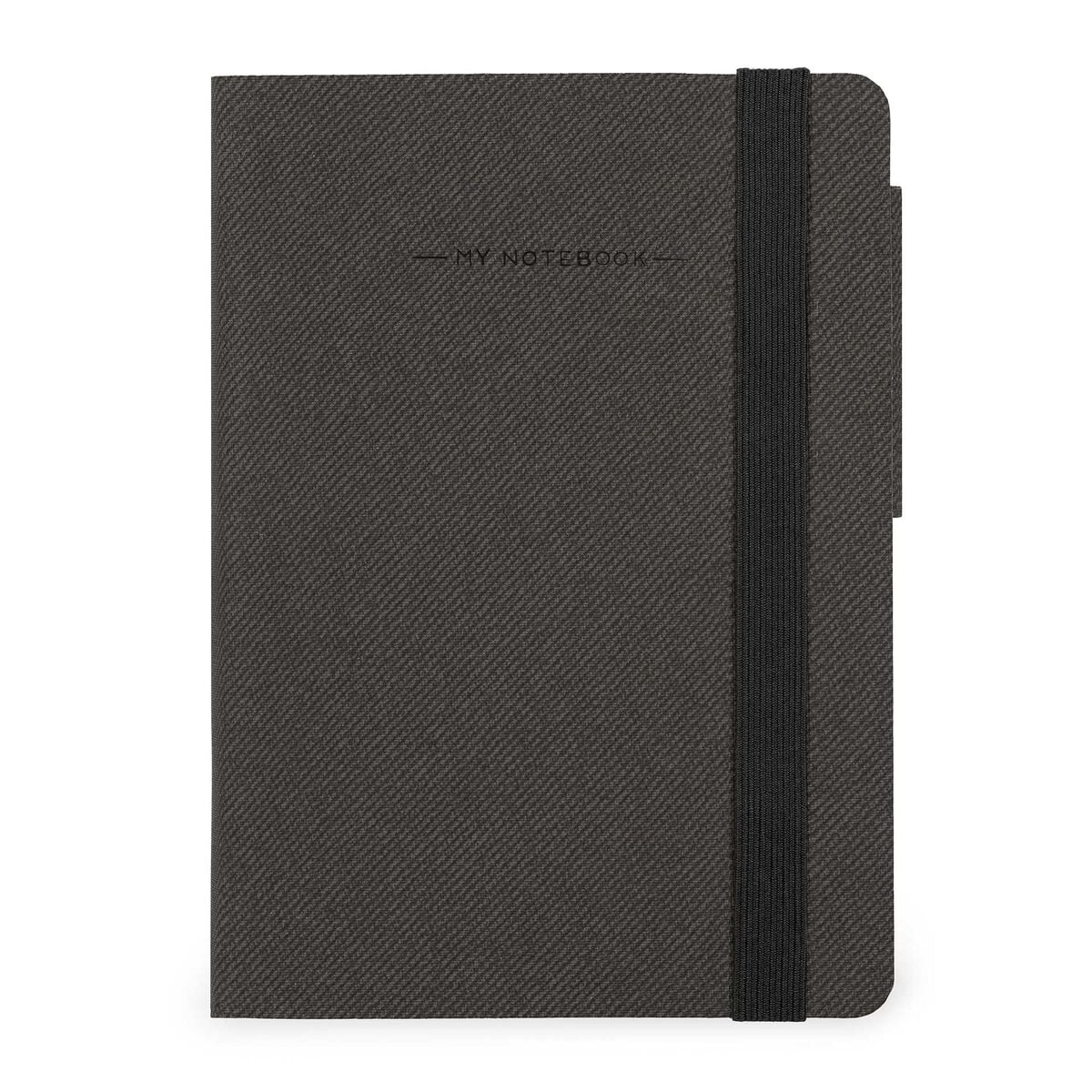 Legami - Lined Defter ile Monochrome Yumuşak Kılıf - Deep Graphite - My Defter