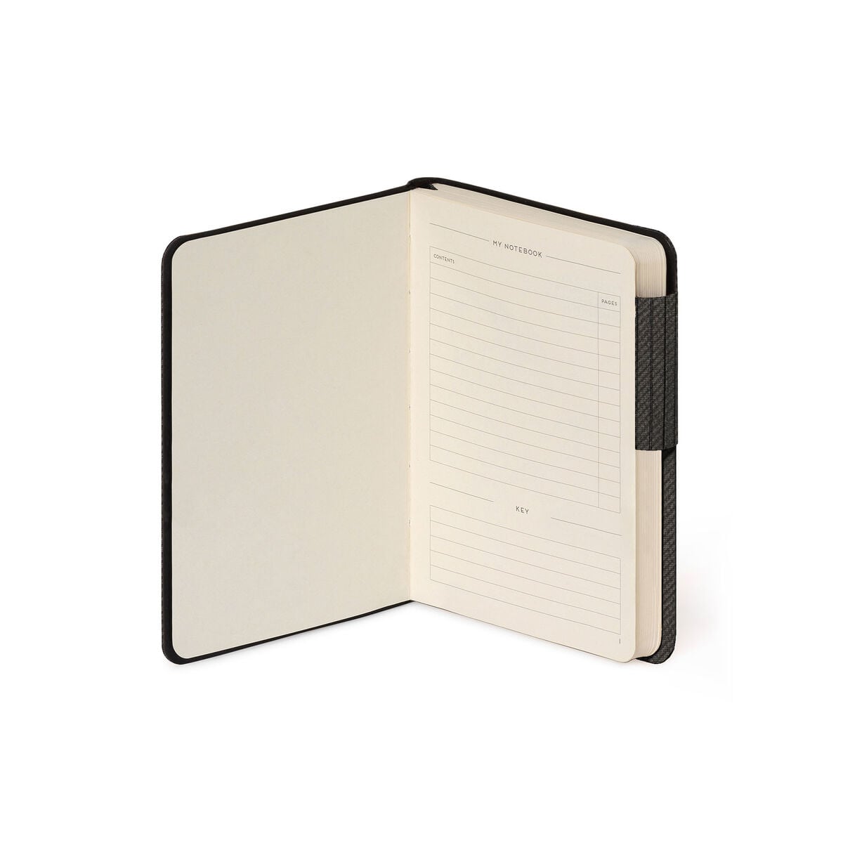Legami - Lined Defter ile Monochrome Yumuşak Kılıf - Deep Graphite - My Defter