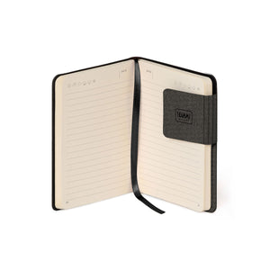 Legami - Lined Defter ile Monochrome Yumuşak Kılıf - Deep Graphite - My Defter