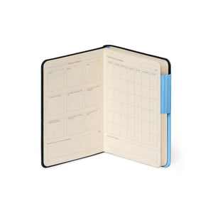 Legami - Defter ile Blank Pages ve Monochrome Yumuşak Kılıf - Retro Blue - My Defter