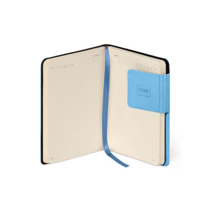 Legami - Defter ile Blank Pages ve Monochrome Yumuşak Kılıf - Retro Blue - My Defter