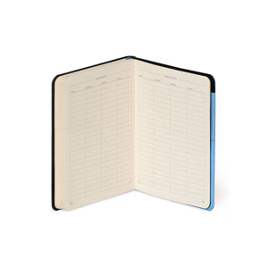 Legami - Defter ile Blank Pages ve Monochrome Yumuşak Kılıf - Retro Blue - My Defter