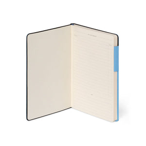 Legami - Lined Defter ile Monochrome Yumuşak Kılıf - Retro Blue - My Defter