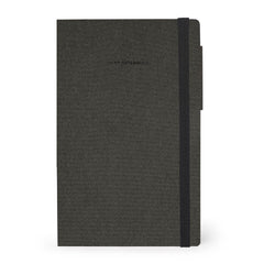 Legami - Lined Defter ile Monochrome Yumuşak Kılıf - Deep Graphite - My Defter