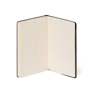 Legami - Lined Defter ile Monochrome Yumuşak Kılıf - Deep Graphite - My Defter