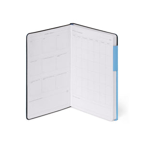Legami - Dotted Defter ile Monochrome Yumuşak Kılıf - Retro Blue - My Defter