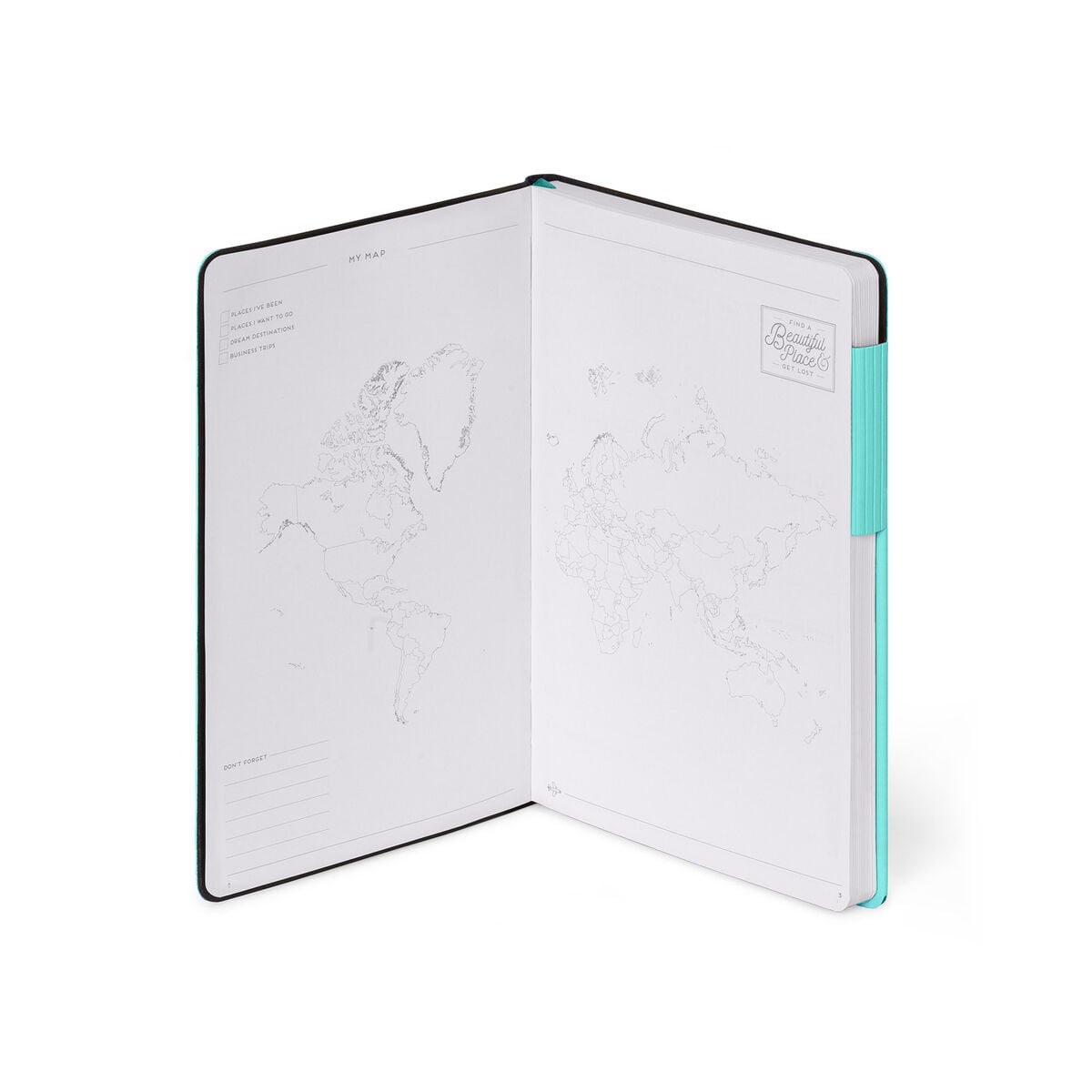 Legami - Dotted Defter ile Monochrome Yumuşak Kılıf - Aquatic Awe - My Defter
