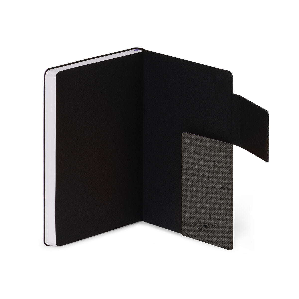 Legami - Dotted Defter ile Monochrome Yumuşak Kılıf - Deep Graphite - My Defter