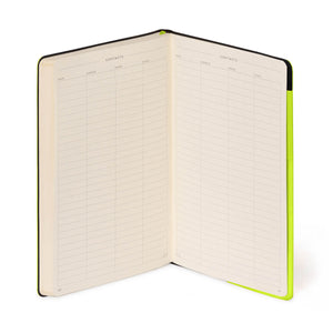 Legami - Lined Defter ile Monochrome Yumuşak Kılıf - Chartreuse - My Defter