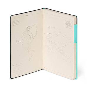 Legami - Lined Defter ile Monochrome Yumuşak Kılıf - Aquatic Awe - My Defter