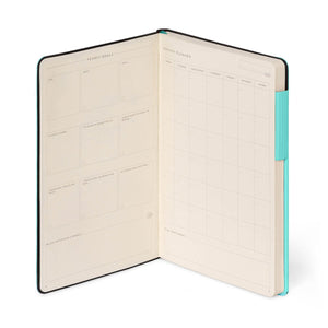 Legami - Lined Defter ile Monochrome Yumuşak Kılıf - Aquatic Awe - My Defter