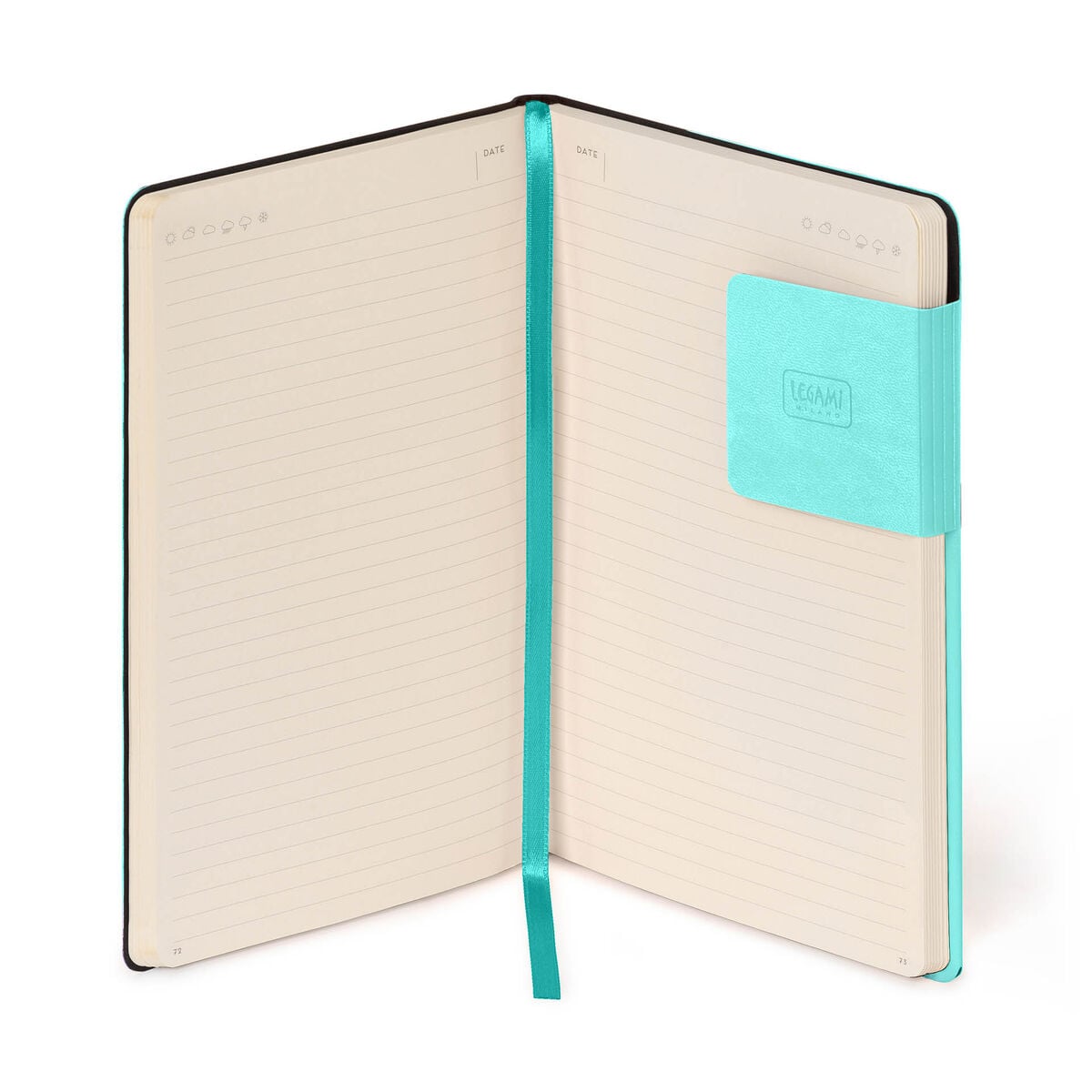 Legami - Lined Defter ile Monochrome Yumuşak Kılıf - Aquatic Awe - My Defter