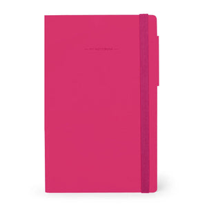 Legami - Lined Defter ile Monochrome Yumuşak Kılıf - Raspberry - My Defter