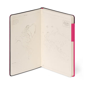 Legami - Lined Defter ile Monochrome Yumuşak Kılıf - Raspberry - My Defter