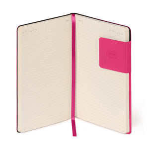 Legami - Lined Defter ile Monochrome Yumuşak Kılıf - Raspberry - My Defter
