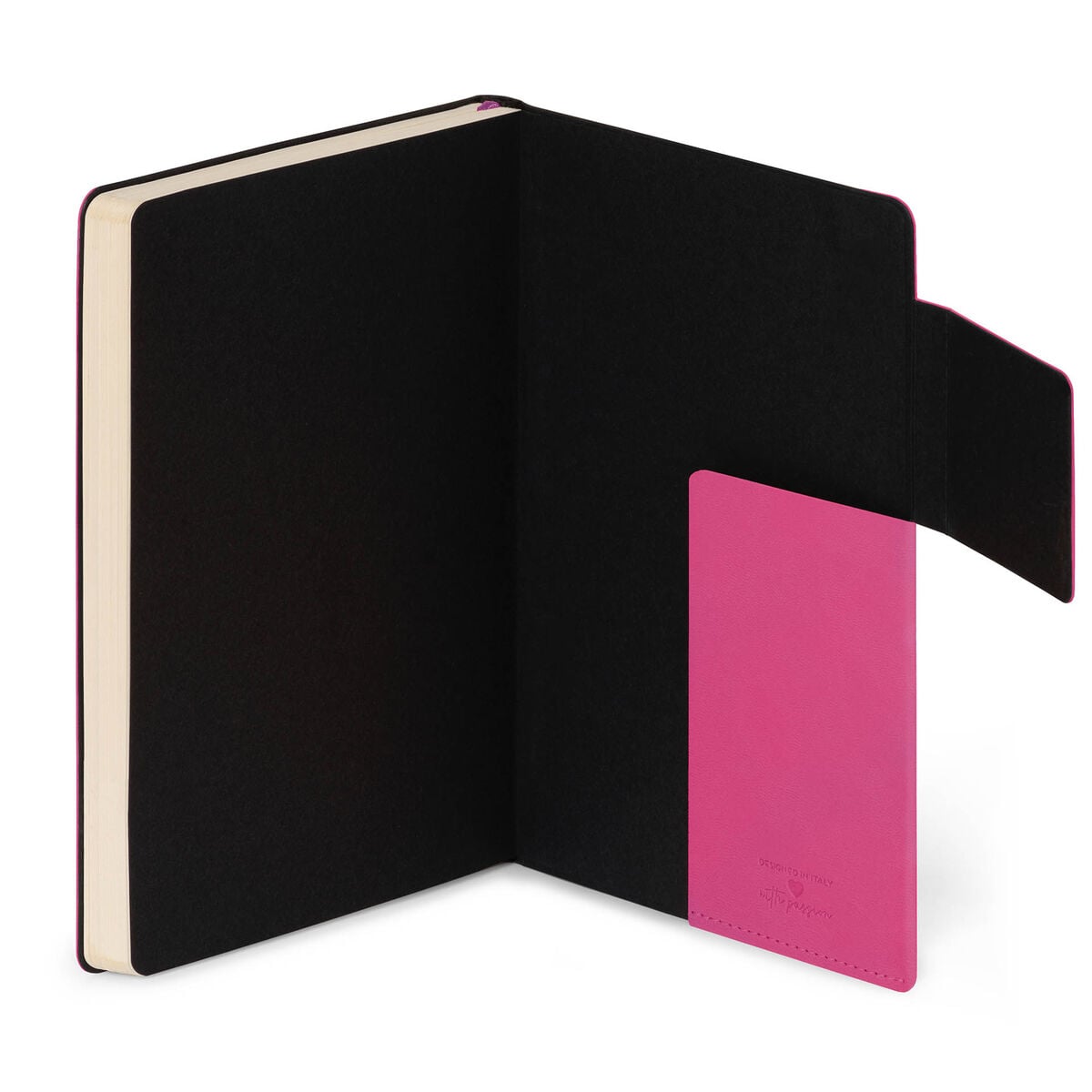 Legami - Lined Defter ile Monochrome Yumuşak Kılıf - Raspberry - My Defter