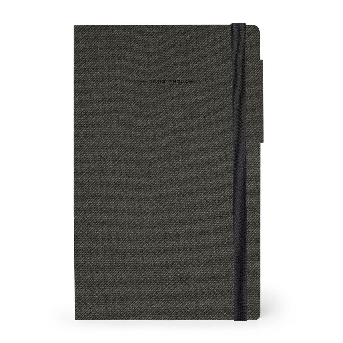 Legami - Lined Defter ile Monochrome Yumuşak Kılıf - Deep Graphite - My Defter
