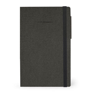 Legami - Lined Defter ile Monochrome Yumuşak Kılıf - Deep Graphite - My Defter