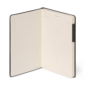 Legami - Lined Defter ile Monochrome Yumuşak Kılıf - Deep Graphite - My Defter