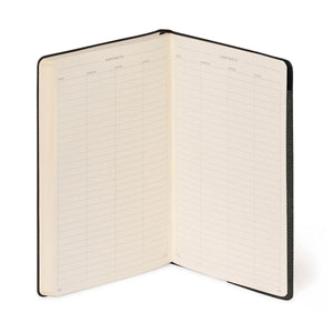 Legami - Lined Defter ile Monochrome Yumuşak Kılıf - Deep Graphite - My Defter
