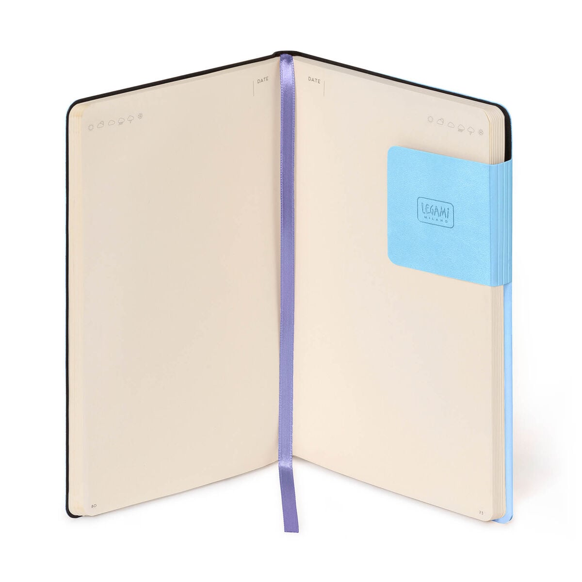 Legami - Defter ile Blank Pages ve Monochrome Yumuşak Kılıf - Aura - My Defter