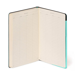 Legami - Defter ile Blank Pages ve Monochrome Yumuşak Kılıf - Aquatic Awe - My Defter
