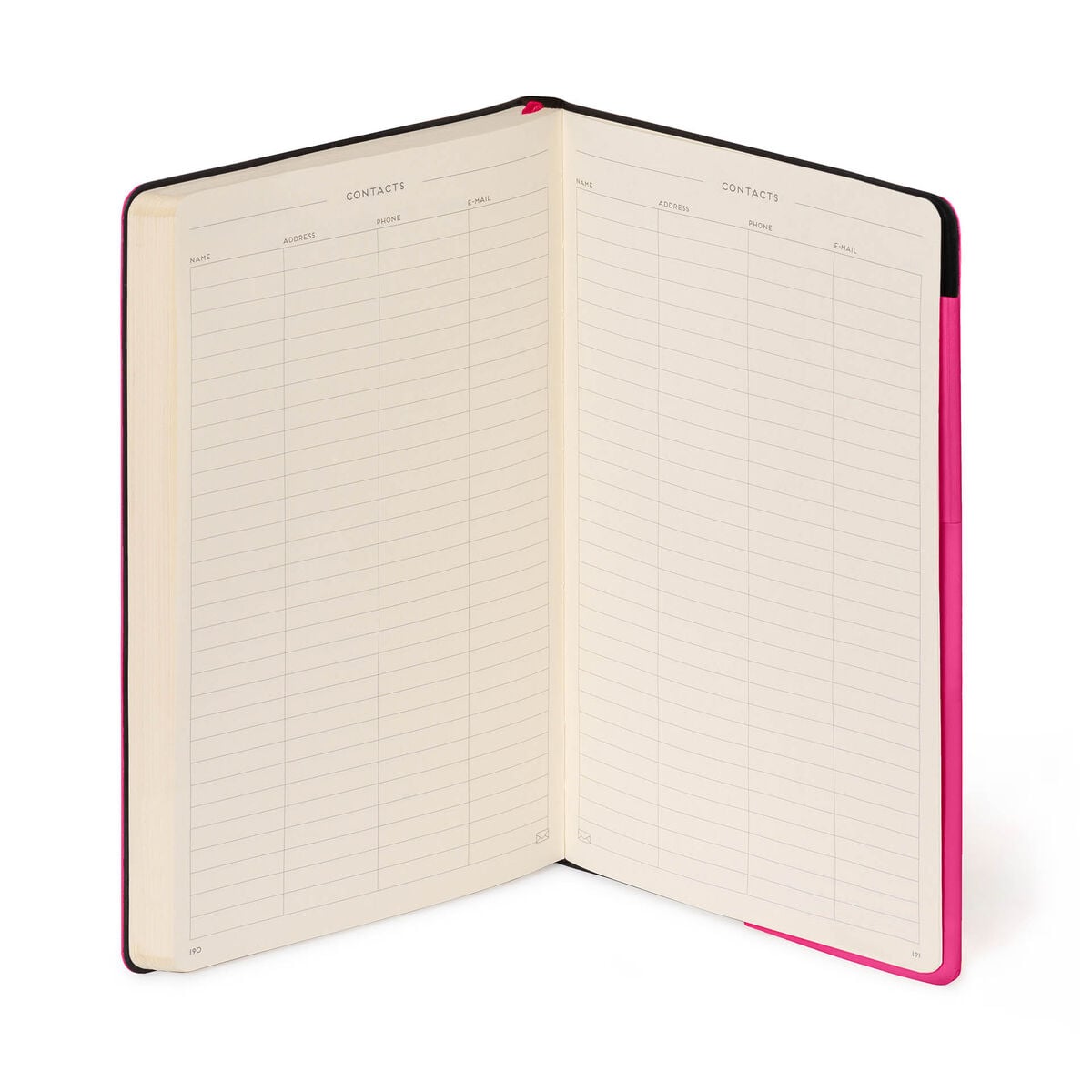 Legami - Defter ile Blank Pages ve Monochrome Yumuşak Kılıf - Raspberry - My Defter