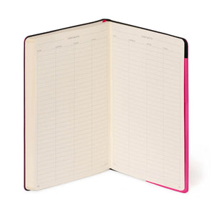 Legami - Defter ile Blank Pages ve Monochrome Yumuşak Kılıf - Raspberry - My Defter