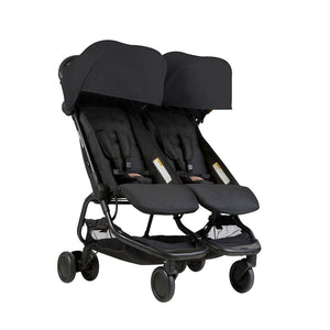 Mountain Buggy Nano Duo Pushchair - Black-Strollers- | Natural Baby Shower